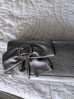 Handbag clutch Icing great condsilver h